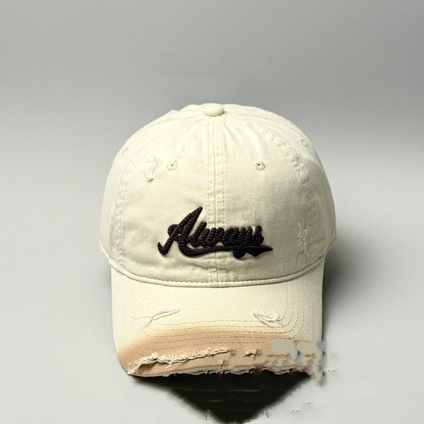 Retro Worn Looking Washed-out Sun Hat